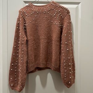 Pearl Embellished Sweater